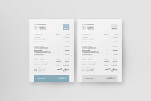 Naga Invoice Template