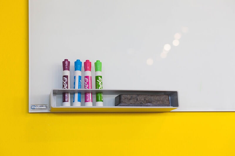 Whiteboard and dry-erase markers