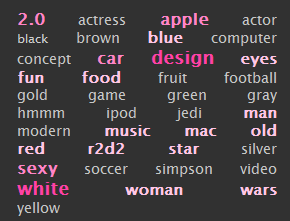 Screenshot Tagcloud