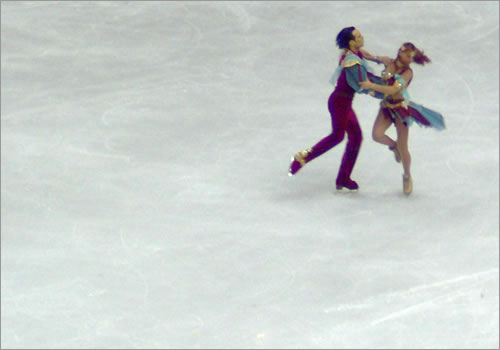 Artistic Merit in ice dance.