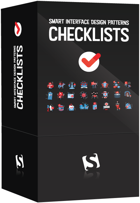 Smart Interface Design Patterns Checklists (Print + PDF)