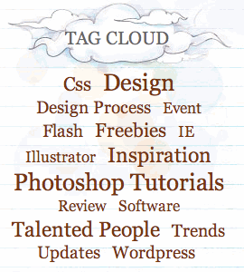 Screenshot Tagcloud