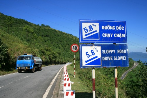 Wayfinding and Typographic Signs - sloppy-road-drive-slowly