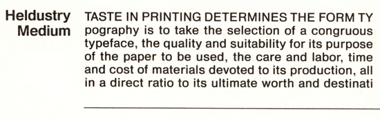 Heldustry: From the 1983 Compugraphic Type catalogue.