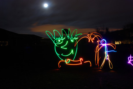 Lightning Photography - feb light graffiti 011