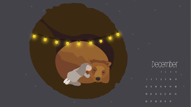 Christmas Wallpaper — Hibernation