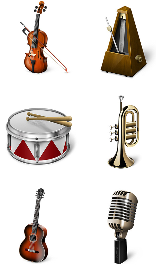 Free High Quality Icon Sets - Musicons Icon Set