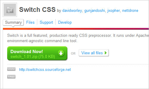 Switch CSS