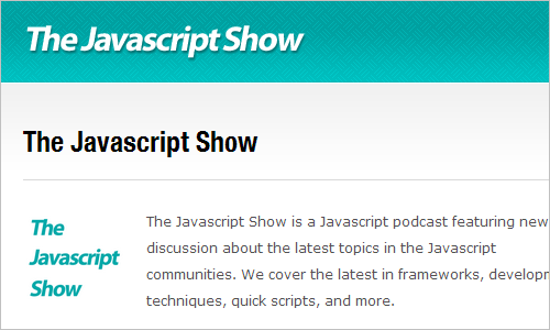 The Javascript Show