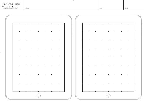 ipad template actual size