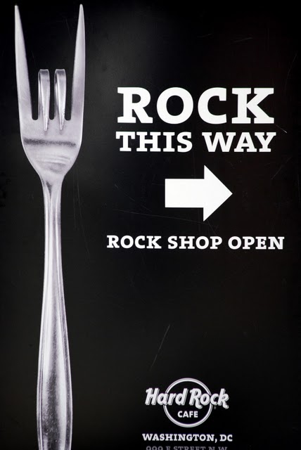 Wayfinding and Typographic Signs - rock-this-way