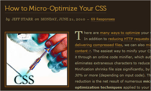 How to Micro-Optimize Your CSS