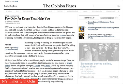 New York Times with Ochs extension