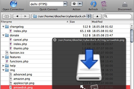 Cyberduck Screenshot