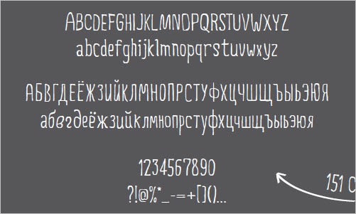 Free Font: Five Minutes