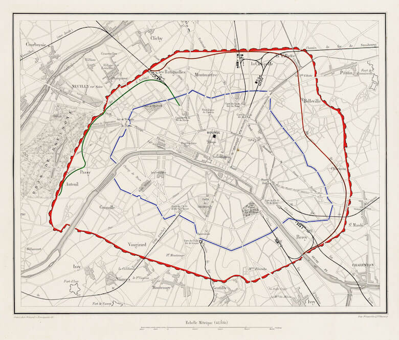 Paris map