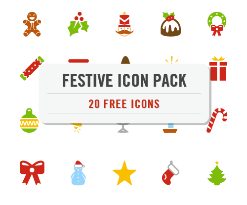 Festive Christmas Icons