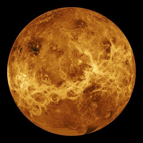 Space Photography - File:Venus globe.jpg