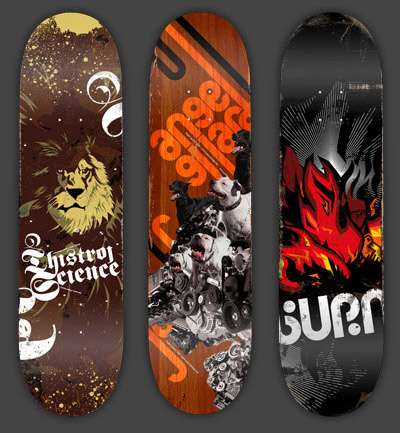 skateboard designs