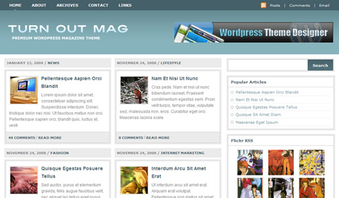 Free Wordpress themes