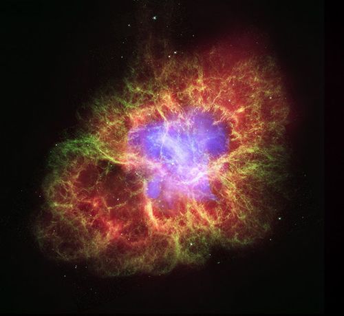 Space Photography - Crab Nebula: A Star