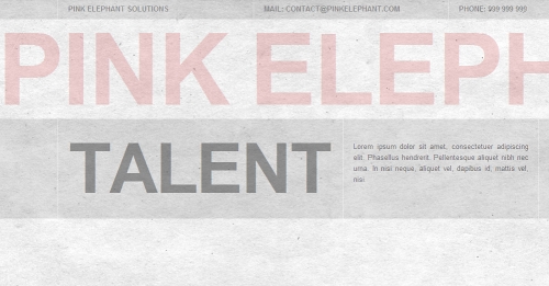 Type Layout For Free Download - Pink Elephant Solutions