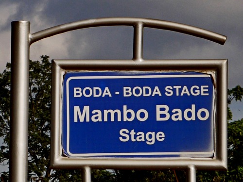 Wayfinding and Typographic Signs - boda-boda