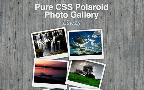 How To Create a Pure CSS Polaroid Photo Gallery