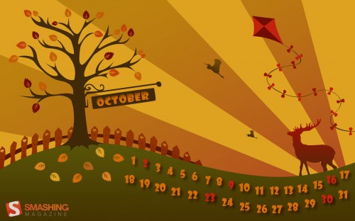 Free Desktop Wallpaper - October 2011