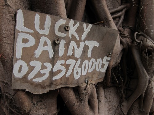 Wayfinding and Typographic Signs - lucky-paint