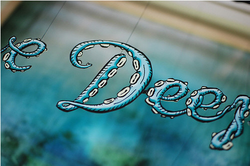 Beauty of Typography - DIVE DEEP