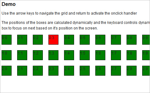 jQuery Keyboard Navigation Plugin 