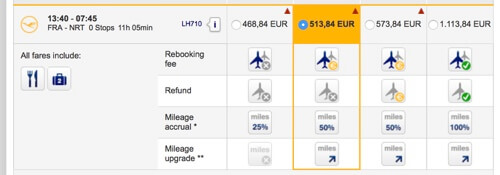 Lufthansa’s widget