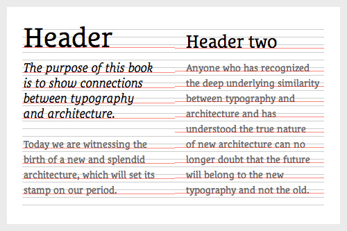 CSS line-height makes alignment across adjacent columns inaccurate.