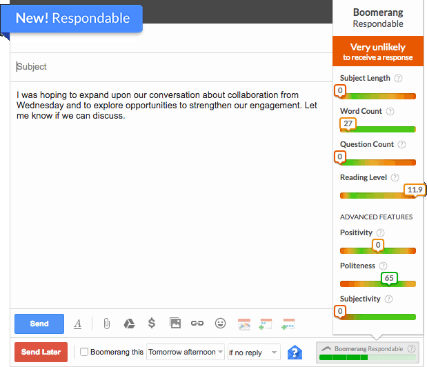 Respondable by Boomerang