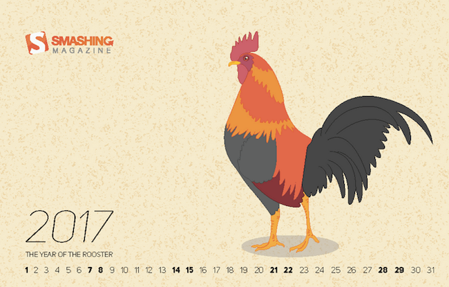 2017 - The Year Of The Rooster