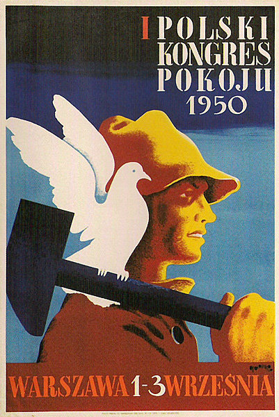 polish posters design - Peace Congress
