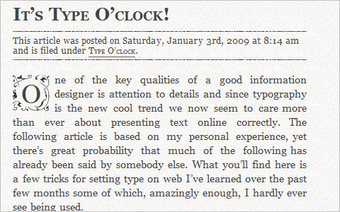 Useful Typography Resources - It's Type O'clock!
