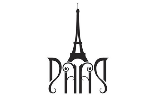 Paris Ambigram