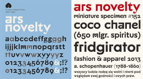ARS Type - A New Free Font