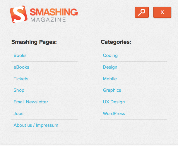 Mobile Navigation For Smashing Magazine: A Case Study — Smashing Magazine