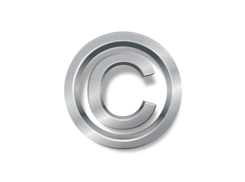 metal logo, circle with letter c in it