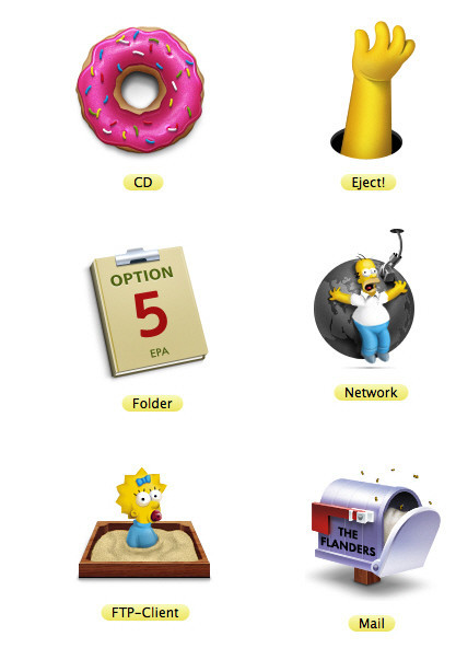 Freebies Icons - 128x128: The Simpsons Icons