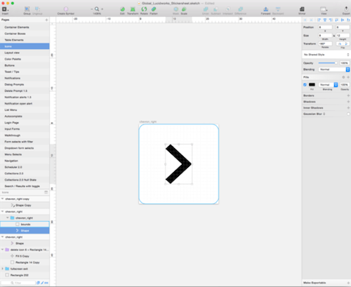 Removing the bounding box in Sketch