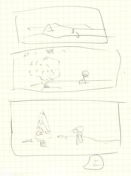 Storyboard sketch