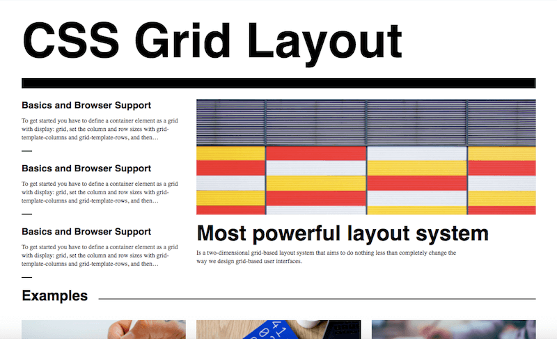 CSS Grid by Patryk Kalwas