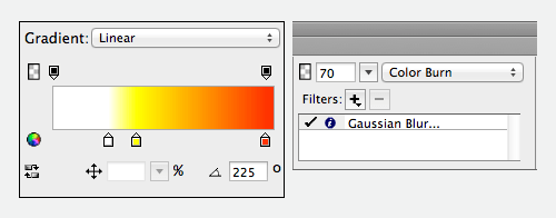 How to create the fire effects.