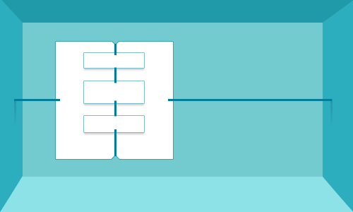 Illustration of boxes within a box.