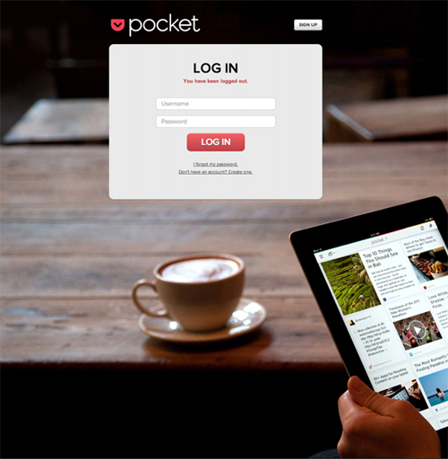 Pocket Login