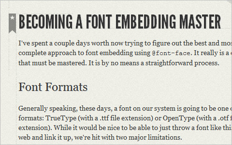 Useful Typography Resources - Becoming a Font Embedding Master